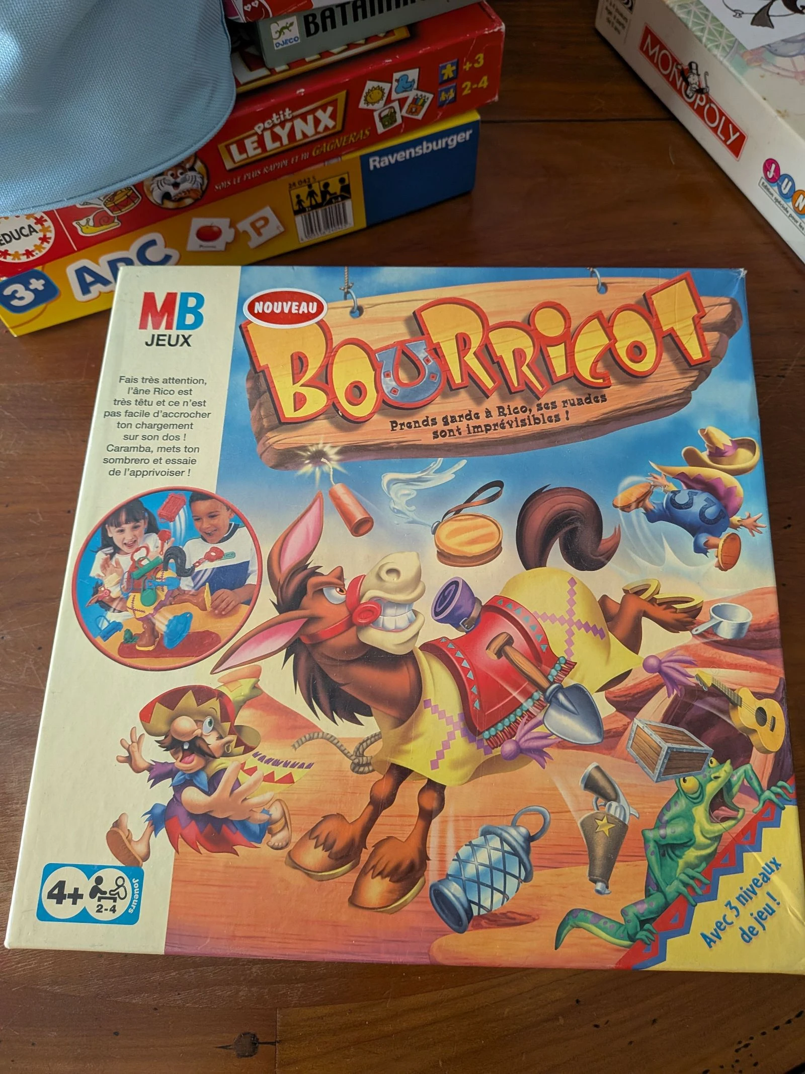 Jeux vintage bourricot 